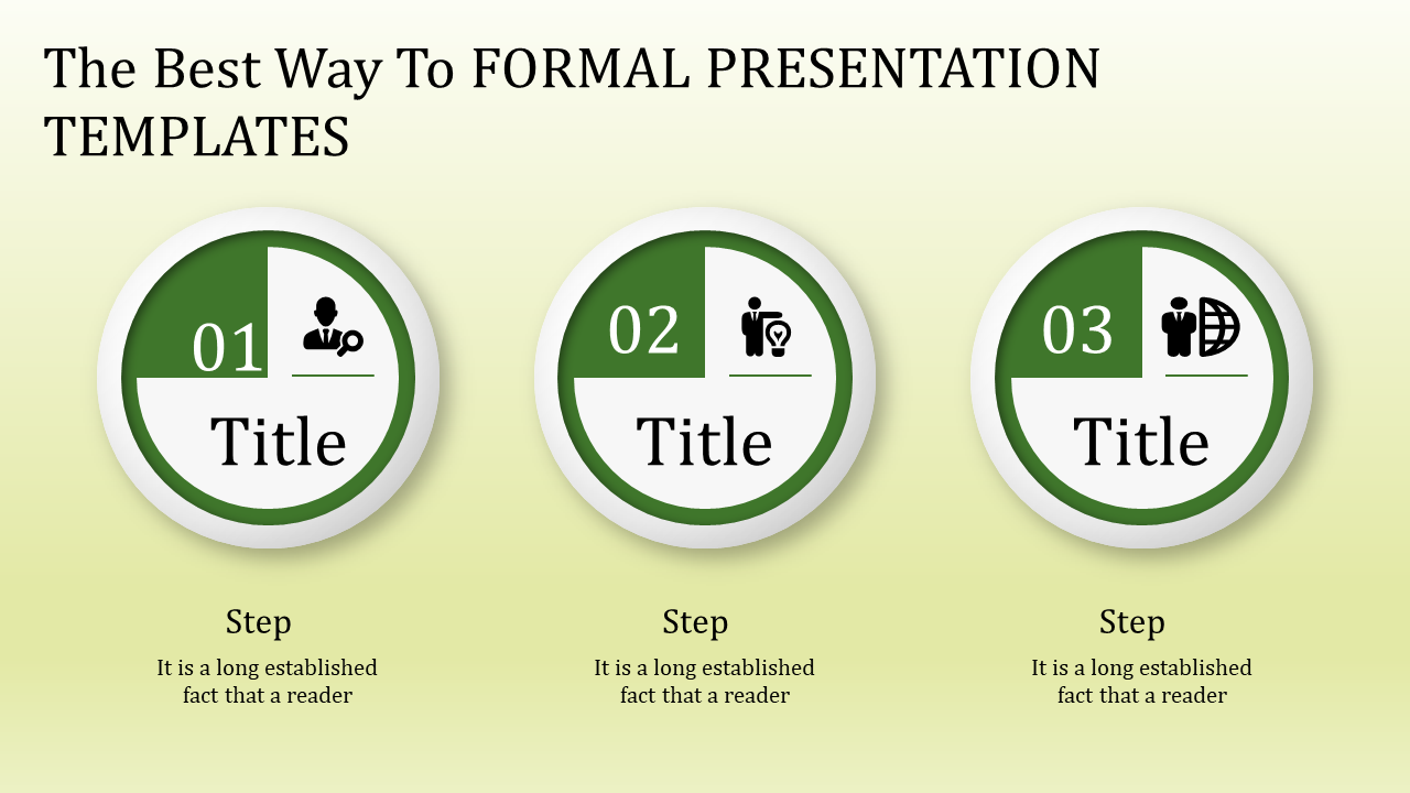 Free - Formal Presentation Templates and Google Slides Themes